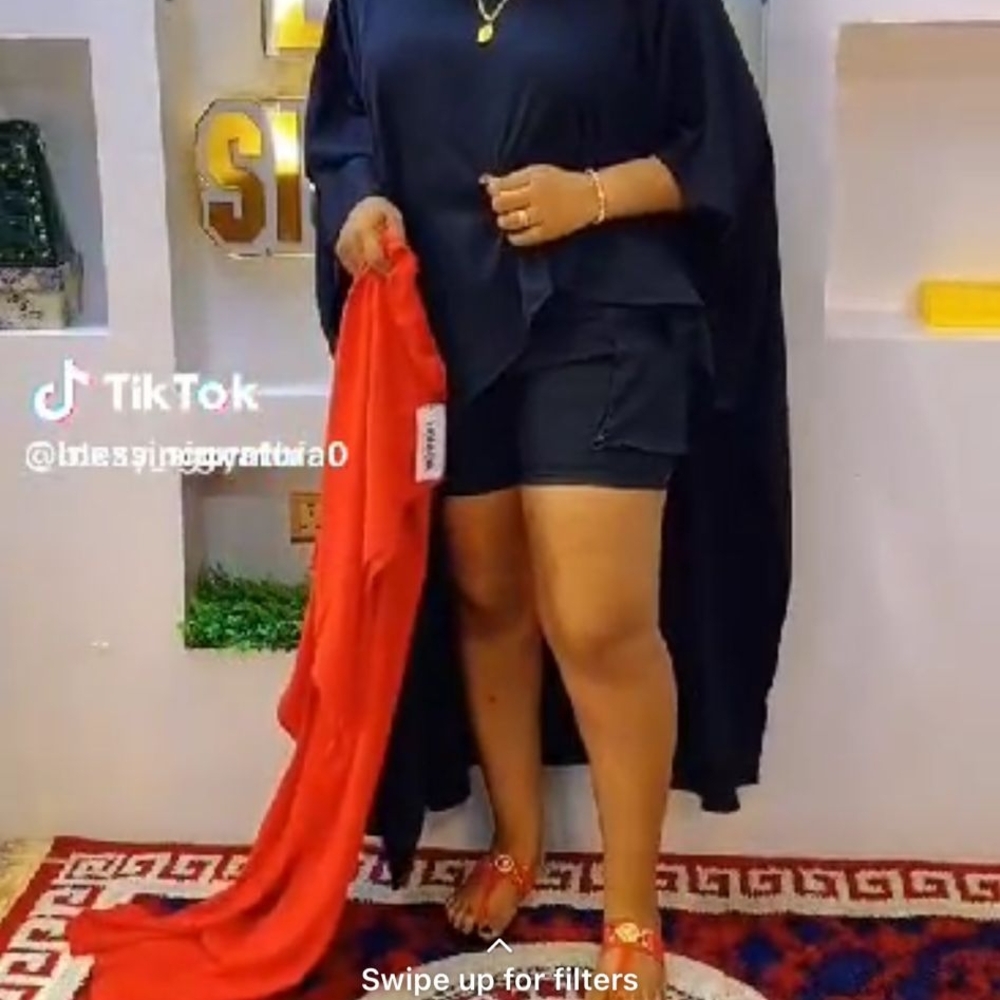 Stylish Black and Red Outfit